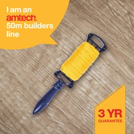 Amtech G4000 50m (165ft) builder's line