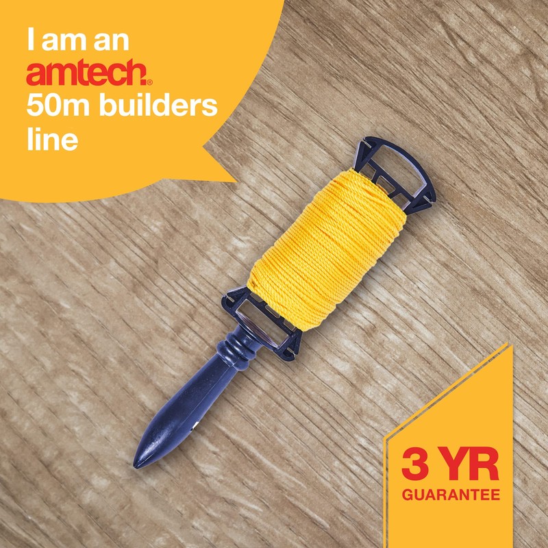 Amtech G4000 50m (165ft) builder's line