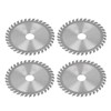 4Pcs Circular Saw Blade Cemented Carbide 36 Teeth Cutting Tool