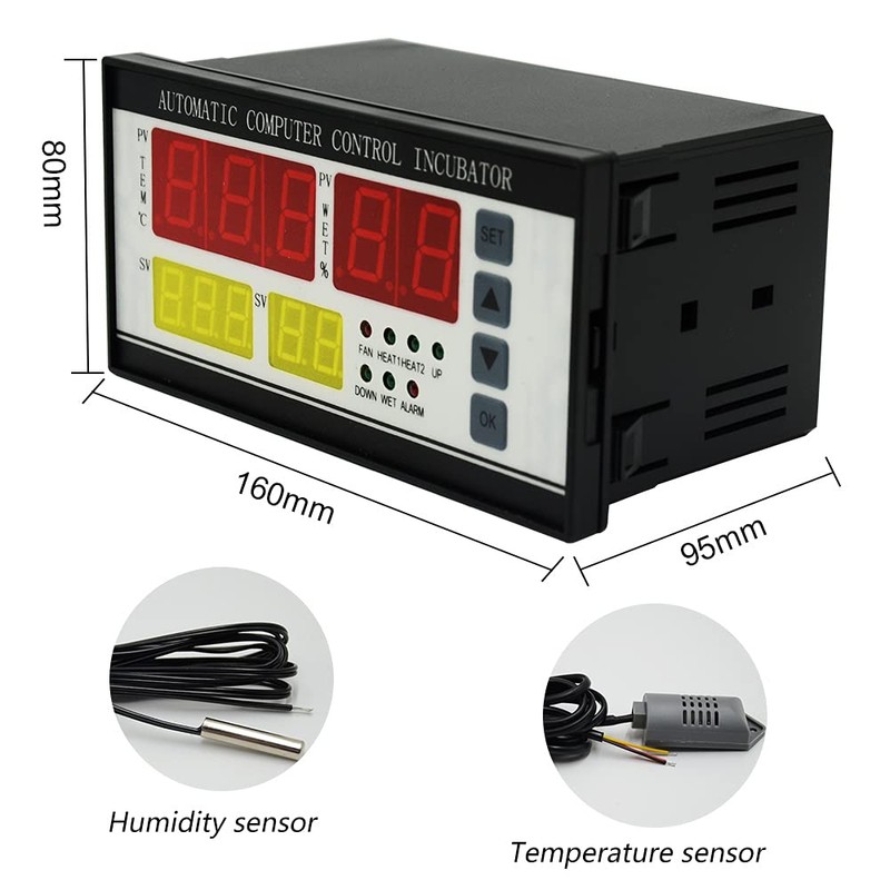 Automatic Control System for Egg Incubator Machine and Temperature and