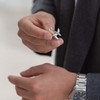 DonJordi AIRPLANE AIRLINER Airline Metal Cufflinks for Pilots and Flight