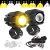 CO LIGHT LED Motorcycle Fog Lights 60W 18000LM Driving Auxiliary