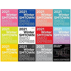 2021 WINTER SMTOWN : SMCU EXPRESS Album Content+Poster+Message PhotoCard SET+Tracking Kpop Sealed (AESPA)