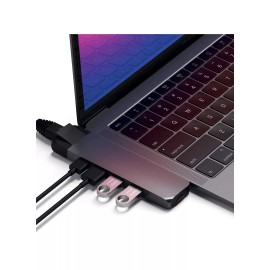 Satechi USB-C Pro Hub With Avec Ethernet & 4K HDMI Micro SD Type A USB
