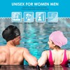 Large Long Hair Swim Cap with Extra Room for Women