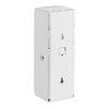 Metered Air Freshener Dispenser, 7.25 oz, White, Light Sensor, ABS