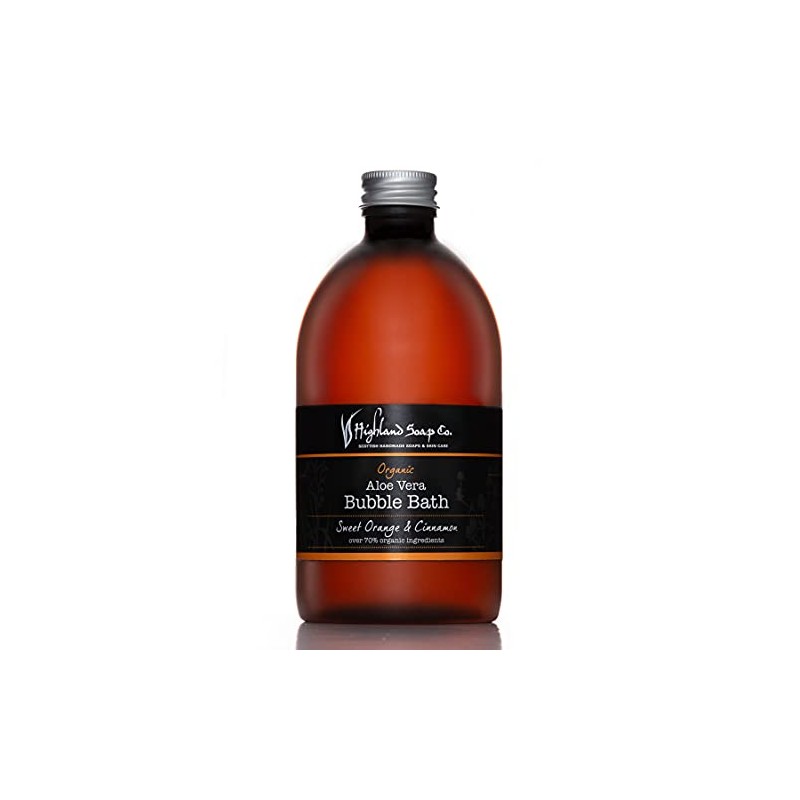 The Highland Soap Company Sweet Orange & Cinnamon Bubble Bath
