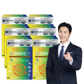 Nature Dream Healthy Multivitamins 17 Multivitamins 30 tablets, 6 pcs, 17 multifunctional nutritional supplements / 네이처드림 몸에좋은 멀티비타민17 종합비타민 17중 복합기능성 영양제 30정, 6개