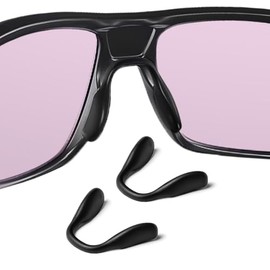 Biyxpiv Replacement Nose Pads Nose Piece Nose Guards for Oakley Split Shot OO9416 Sunglasses, Easy Installation - 2 Pairs Nose Pad