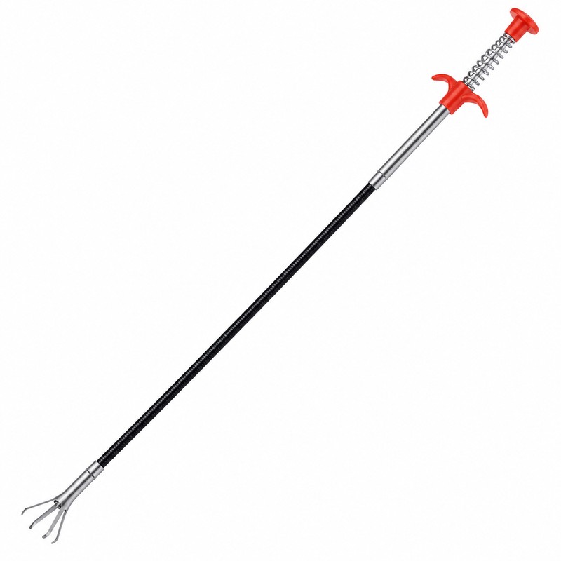 160cm or 63 in Flexible Drain Cleaning Claw for Clog