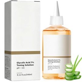 240ml cido Gliclico 7 Tonifica, Exfolia, Tnico de cido Gliclico al 7, cido Gliclico 7 Solucin, glycolic acid, Antiacn, Reafirmante de la Piel, Mejora 