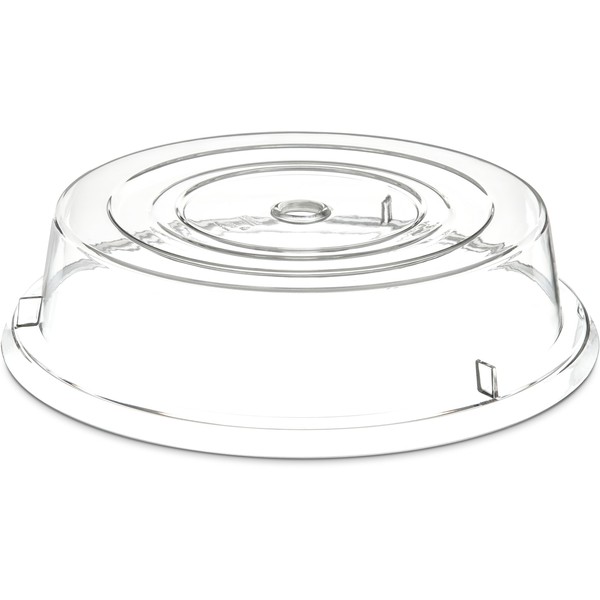 Carlisle FoodService Products CFS 199307 Polycarbonate Plate Cover, 11-7/16" Diameter x 2-3/4" Height, Clear (Case of 12)
