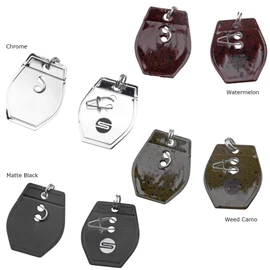 Spro Freestyle Chatter Blades - 2 Metal Blades, Size: 16 mm, Colour: Matte Black
