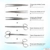 Kit de Práctica de Sutura 22Pcs, Herramientas de práctica de
