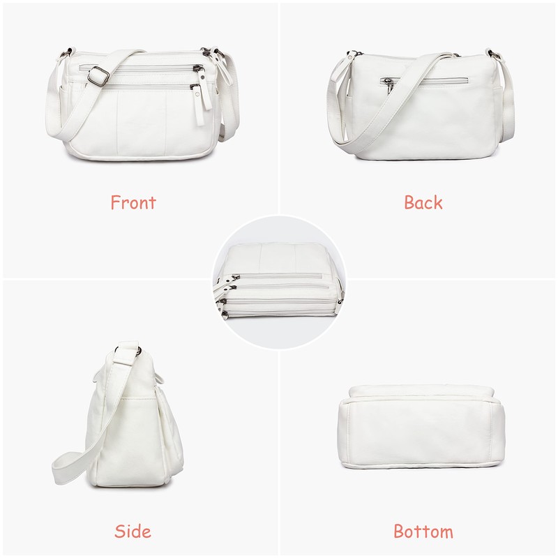 Purses for Women Soft PU Leather Shoulder Bag Ladies Crossbody