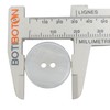 BOTIBOTON 50pcs Mother of Pearl Buttons, White Buttons for Sewing,