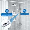 Handheld Shower Head Slider Holder for 18x30mm Rectangular Riser Rails