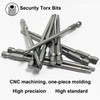 PTSLKHN 10PCS T10 Torx Screwdriver Bit Sets, 4‘’Length Magnetic Security