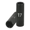Truper D-7317-ML, Dado largo de impacto 6 puntas mm, 17