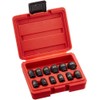 KBOISHA 3/8 Inch Drive Magnetic Socket Set,12-Piece Metric 8mm-19mm CR-MO