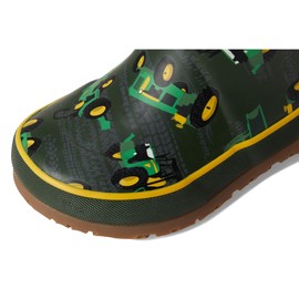Bogs Kids Rainboot Rain Boot, Dark Green Multi, 1 US Unisex Big