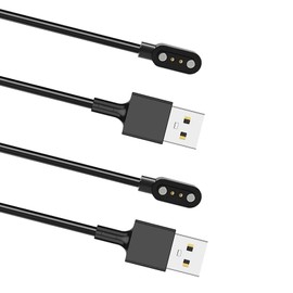 2.84mm Smart Watch Charger Magnetic - 2 Pin Compatible with Wyze Watch 47, Replacement Chargers for Letsfit, Workable for Very Fit Pro, for VeryFitPro |Skg |Cubitt |Yamay |Willful |SW023 |ID205L