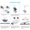 XLTTYWL Starlink Mini Mount, Premium Starlink Mini Standard Mobility Roof