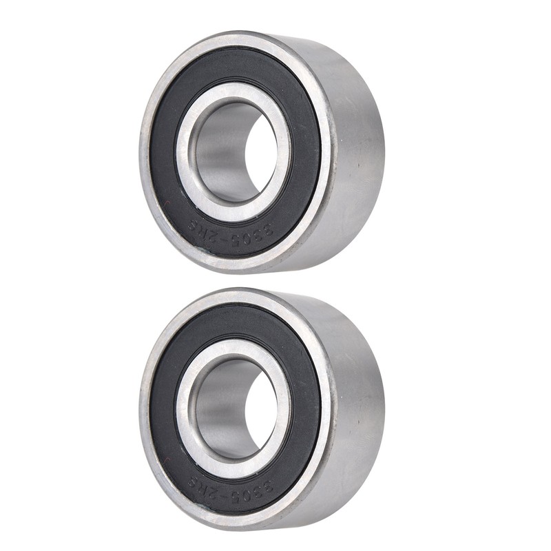 2Pcs Double Row Ball Bearing High Speed Operation Excellent Manufacture