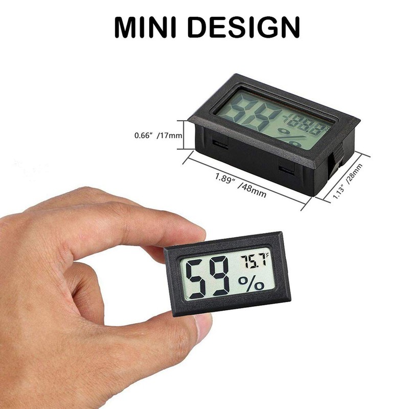 Rojuna Mini Thermometer Hygrometer
