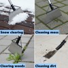 WHLZYEVA Flat Shovel, 60in Heavy Duty Garden Shovel with Long