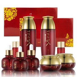Yedam Yunbit Jinyul Red Ginseng Basic Care Basic Women’s Cosmetics Skin Lotion 7 Types, 3 Sets / 예담윤빛 진율 홍삼 기초케어 기초 여자 화장품 스킨로션 7종, 3세트