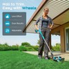 SEESII Brushless Pole Hedge Trimmers: 2-in-1 Cordless Grass Shears &