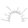 4Pcs Crystal Claw Chain Trimming Fringe Simulation Diamond Chain for