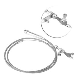 for 700R4 N Cable to Ls T Body Down Cable, Plastic Chase Reference The Car Down Cable Total le Cable Detent for 700R4,1.54m 60.6in