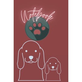 Notebook: A Blank Lined Notebook Gift for beagle mom, dad, kid and for beagle lover