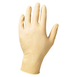 Dönges Latex Powdered Disposable Gloves – L, 256220