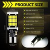 4 PCS 921 LED Reverse Lights, T15 4014 45SMD Chipsets