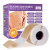 Silicone Scar Sheets, Silicone Scar Tape(1.6"x 79" Roll-2M), Reusable Professional