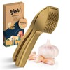 kjøk Premium garlic press made of zinc alloy in matt