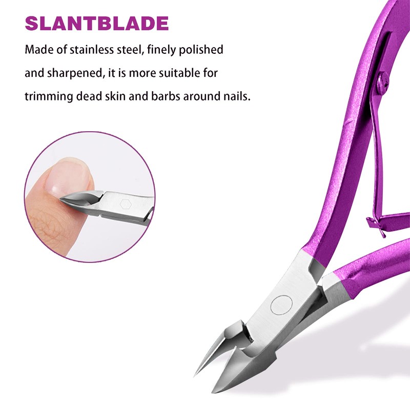 Professional Cuticle Nippers, Cuticle Scissors, Stainless Steel Cuticle Scissors, Pedicure