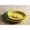 Widdop and Co Hestie - Lemon Plate - Yellow Glazed