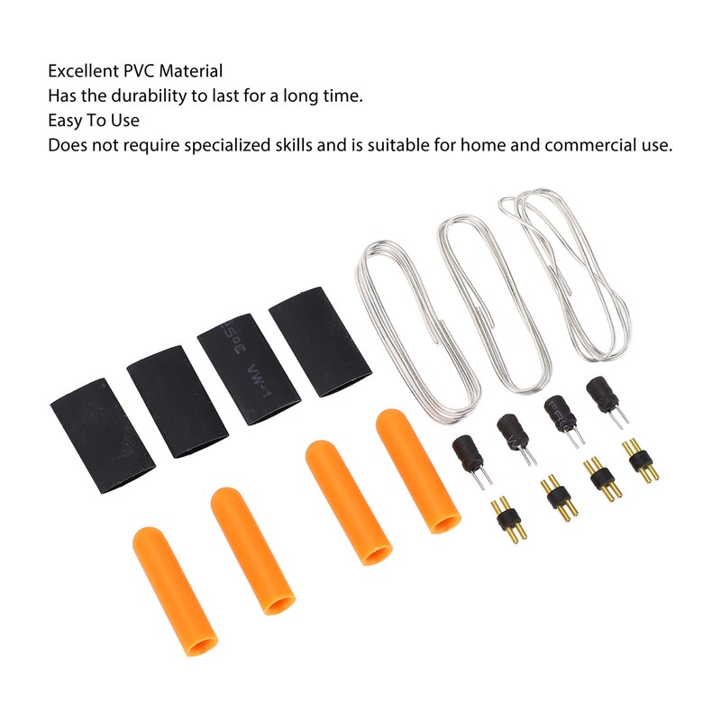 4PCS Pipe Blockage Tester Probe PVC Efficient Compact Pipeline Blocking