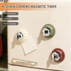 Retro Kitchen Timer, Wind Up Magnetic Kitchen Timer 60 Min,