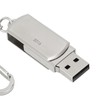 LAMYOO Rotating U Disk Zinc Alloy Silver High Speed Bulk