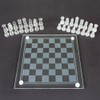7.5" Glass Chess Set
