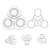 New DEARCOOL 3Pcs for Phi-lips Norelco Shaving Head for Shaver