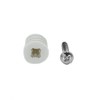 CONFAST 100 Pack Nylon Self-Drilling Drywall/Hollow-Wall Anchor Kit with Screws
