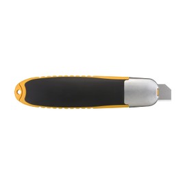 OLFA Self Retracting Safety Utility Knife (SK-8) - Multi-Purpose Fully-Auto Box Cutter w/ Self Retractable Blade & Non Slip Ergonomic Handle, Replacement Blades: OLFA SKB-8 Safety Blades