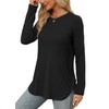 XIEERDUO Tunic Tops for Women Loose Fit Dressy Long Sleeve
