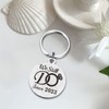 TANWIH 2nd Wedding Anniversary Keychain Gifts for Husband Him, 2